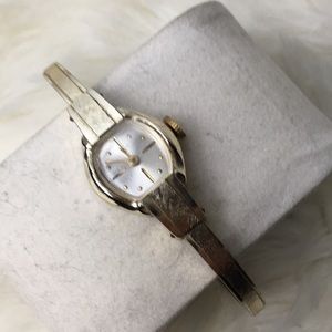 Antique hand wind ladies Bangle style watch